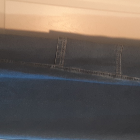 * J.L N.Y DENIM MAXI DRESS, SIZE MEDIUM - Picture 3 of 9